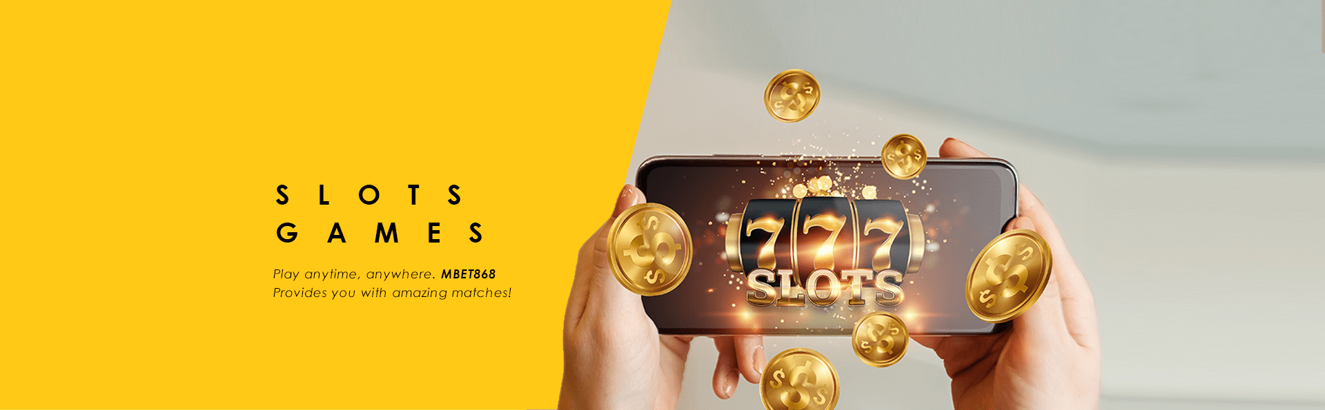 Slot page main banner